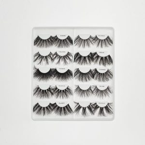 Lashes 3D Mink 30MM | 10 Pairs Lashes Book