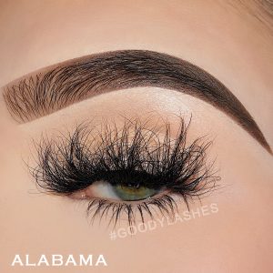 Alabama Eyelashes Mink | Best Fluffy False – 25MM