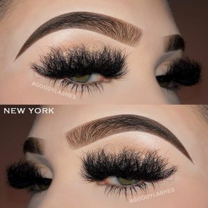New York-Fluffy Mink Lashes | False Eyelashes | 25mm Mink Lashes