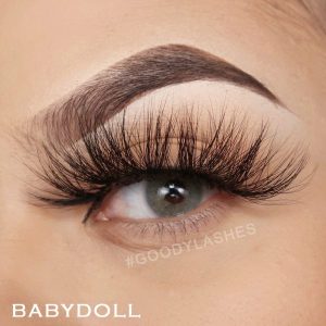 Babydoll Real Mink Lashes | Fluffy Long – 25MM