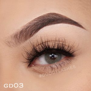 GD03 Natural Look Thin Band Strip Eyelashes