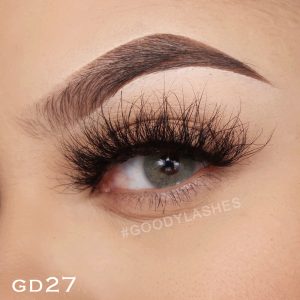 GD27 Real Mink Eyelashes Fluffy Long
